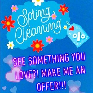 Spring cleaning. Make me reasonable offer!!